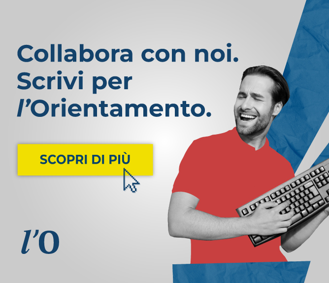 Collabora con noi, scrivi per l'Orientamento banner articoli